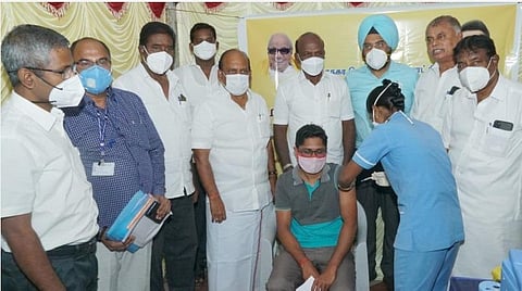 2-வது தவணை தடுப்பூசி செலுத்தாதோரின் இல்லங்களுக்கே சென்று சீட்டு மூலம் தகவல்: அமைச்சர் மா.சுப்பிரமணியன்
