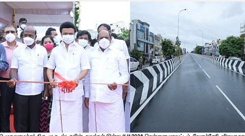 கோயம்பேடு, வேளச்சேரி மேம்பாலங்கள்: முதல்வர் ஸ்டாலின் திறந்துவைத்தார்