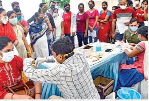 தீபாவளி தொடர் விடுமுறை: மெகா தடுப்பூசி முகாம் நவ.14ஆம் தேதிக்கு ஒத்திவைப்பு