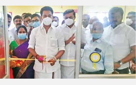 உடுமலை நூலகத்தில் மீண்டும் போட்டித் தேர்வுகளுக்கு பயிற்சி: அமைச்சர் அன்பில் மகேஸ்பொய்யாமொழி உறுதி