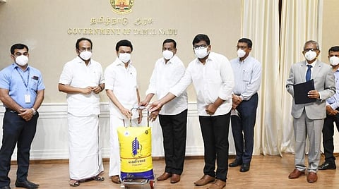 உயர்தர சிமெண்ட் வலிமை : அறிமுகம் செய்தார் முதல்வர் ஸ்டாலின்