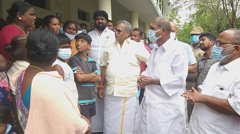 கனமழை; இடைக்கால நிவாரணம் வழங்க மத்திய அரசுக்குக் கடிதம்: புதுவை முதல்வர் ரங்கசாமி தகவல்