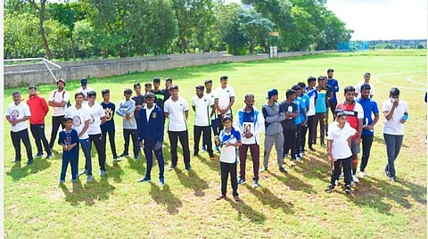 ஓசூரில் தேசிய பூமராங் விளையாட்டுப் போட்டிகள்: 16 மாநிலங்கள் பங்கேற்பு