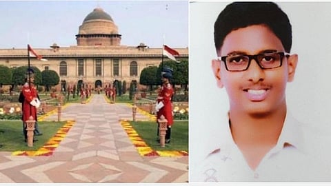 குடியரசுத் தலைவர் கையால்  இரண்டாவது முறையாக விருது பெற தேர்வாகியுள்ள மாணவர் வெங்கடசுப்ரமணியன்.