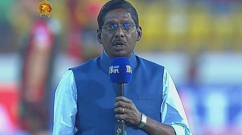 தமிழக வீரர் லட்சுமண் சிவராமகிருஷ்ணன் | படம் உதவி ட்விட்டர்