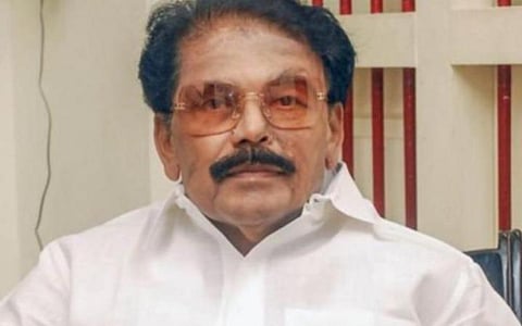 பேரிடர் மேலாண்மைத் துறை அமைச்சர் கே.கே.எஸ்.எஸ்.ஆர்.ராமச்சந்திரன்.