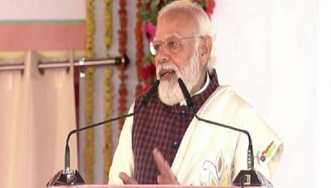 கங்கா விரைவுச்சாலை உ.பி.,யின் முன்னேற்றத்துக்கு புதிய கதவுகளை திறந்துவிடும்; அப்படியே நாடும் முன்னேறும்: பிரதமர் மோடி