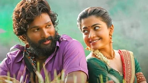 புஷ்பா படத்திலிருந்து அல்லு அர்ஜூன், ராஷ்மிகா ரொமான்ஸ் சீன் நீக்கம்
