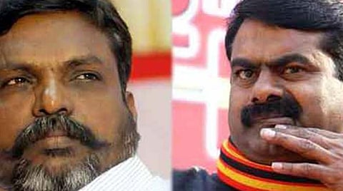'திமுக வன்முறையைக் கண்டித்த திருமாவளவனுக்கு நன்றி': சீமான் ட்வீட்