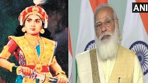 'மகளிர் சக்தியின் மகிமையை உணர்த்தியவர்': வேலுநாச்சியார் பிறந்தநாளில் பிரதமர் மோடி தமிழில் ட்வீட்