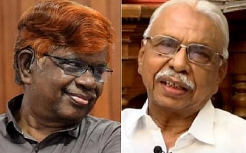 தமிழக அரசின் விருது பெறும் நீதியரசர் சந்துரு, திராவிட இயக்க எழுத்தாளர் க.திருநாவுக்கரசு | கோப்புப் படங்கள்.