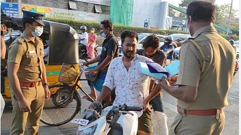 முகக்கவசம் அணியாதவர்களிடம் ரூ.3.44 கோடி அபராதம் வசூல்
