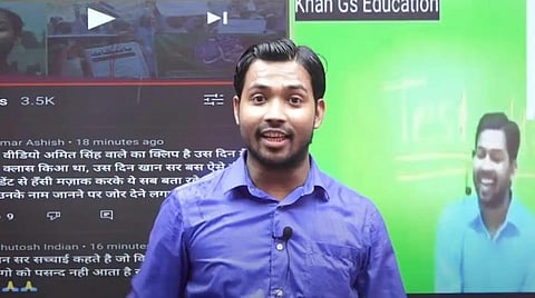 ரயில்வே தேர்வு வன்முறை: மாணவர்களைத் தூண்டியதாக யூடியூபர் மீது வழக்கு - யார் இந்த பாட்னாவின் கான் சார்?
