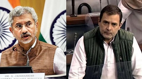 பாக். - சீனாவை கூட்டாளிகள் ஆக்கியதா பாஜக? -  ராகுலுக்கு வரலாற்று பாடம் சொல்லிக் கொடுத்த அமைச்சர் ஜெய்சங்கர்
