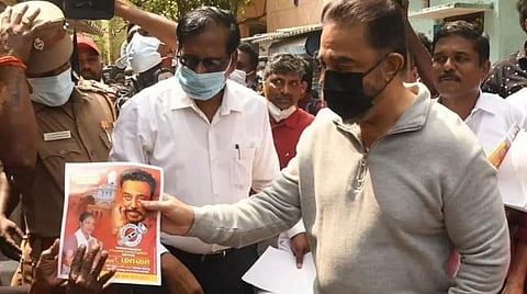 பாழடைந்த நிலையில்தான் தமிழகமும் இந்தியாவும் இருக்கிறது: மநீம வேட்பாளர்களிடம் கமல் ஆதங்கம்
