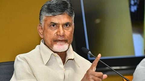 ஆந்திராவில் சந்திரபாபு நாயுடுவுக்கு சொந்தமான நிலம் ஆக்கிரமிப்பு