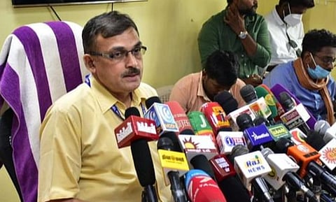28 ஆண்டுக்கு பிறகு மார்ச் மாதத்தில் காற்றழுத்த தாழ்வு; வானிலை ஆய்வு மைய தென்மண்டல தலைவர் எஸ்.பாலச்சந்திரன் தகவல்