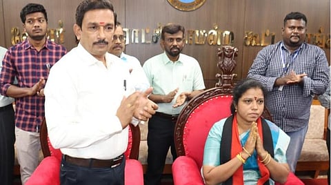 வேலூர் மாநகராட்சி மேயராக சுஜாதா போட்டியின்றி தேர்வு