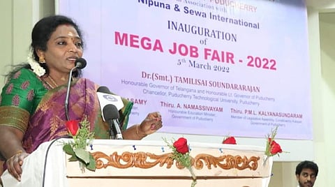 ’10,000+ வேலை வாய்ப்புகள்’ - புதுச்சேரியில் ஆளுநர் தமிழிசை தொடங்கிவைத்த சிறப்பு முகாம்