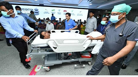 மருத்துவமனையில் சந்திரசேகர ராவுக்கு திடீர் சிகிச்சை