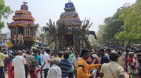 கழுகுமலை அருள்மிகு ஸ்ரீ கழுகாசலமூர்த்தி கோயில் பங்குனி உத்திரத் தேரோட்டம்