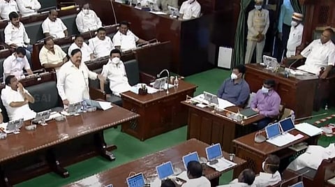 'மத்திய அரசு எவ்வித அனுமதியும் அளிக்க கூடாது' - மேகதாது அணைக்கு எதிராக தமிழக பேரவையில் நிறைவேற்றப்பட்ட தீர்மானம் சொல்வது என்ன?