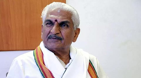 ஆர்எஸ்எஸ் தலைவர் கல்லாட்கா பிரபாகர் பட் (கோப்பு படம்)