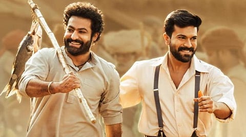 முதல் பார்வை | ஆர்ஆர்ஆர் - வியத்தகு விஷுவல் ட்ரீட் ஓகே... ஆனால், உணர்வுபூர்வமாக ஒட்டாத படைப்பு!