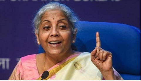 மத்திய நிதியமைச்சர் நிர்மலா சீதாராமன்