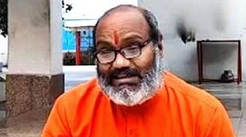 காசியாபாத் தஸ்னா தேவி கோயிலின் தலைமைப் பூசாரி நரசிங்கானந்த் (கோப்புப் படம்)