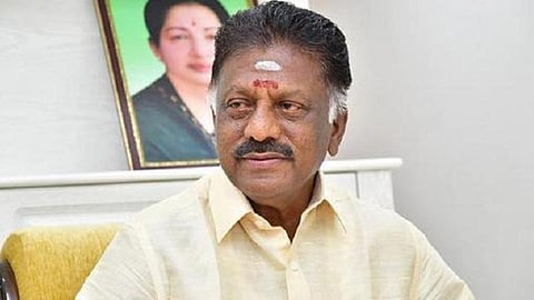 ஓ.பன்னீர்செல்வம் | கோப்புப் படம்