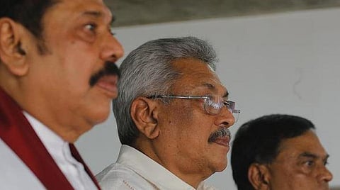 மகிந்தா ராஜபக்சே, கோத்தபய ராஜபக்சே மற்றும் பசில் ராஜபக்சே: கோப்புபு் படம்