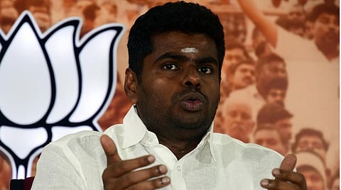 எந்தக் காரணத்திற்காகவும் இந்தி மொழித் திணிப்பை தமிழக பாஜக அனுமதிக்காது: அண்ணாமலை திட்டவட்டம்