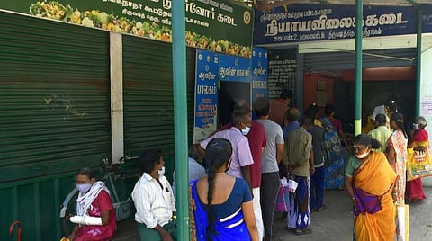 6,162 முழு நேர ரேஷன் கடைகளுக்கு கட்டிடம் கட்ட வேண்டிய அவசியம் உள்ளது: அமைச்சர் ஐ.பெரியசாமி தகவல்
