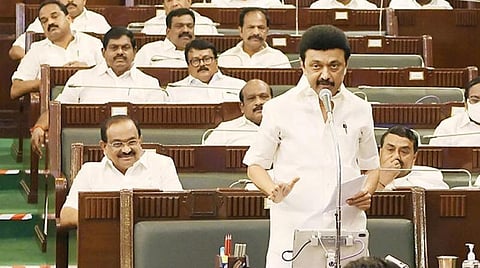 நீட் மசோதா விவகாரத்தில் ஆளுநரின் நடவடிக்கையை பொருத்து அனைத்துக்கட்சி கூட்டம்: சட்டப்பேரவையில் முதல்வர் ஸ்டாலின் உறுதி