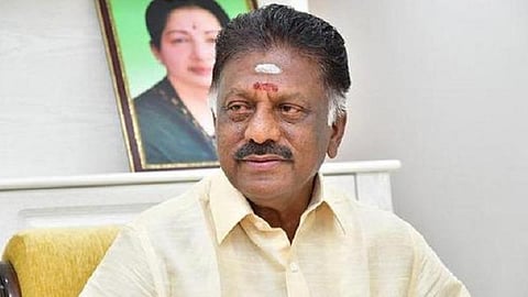 ஓ.பன்னீர்செல்வம் | கோப்புப் படம்