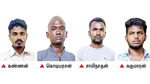 தஞ்சை | பெண்ணுக்கு கூட்டு பாலியல் வன்கொடுமை; 4 இளைஞர்கள் கைது: பஞ்சாயத்து பேசிய முன்னாள் ஊராட்சித் தலைவர் உட்பட மேலும் 3 பேர் சிக்கினர்