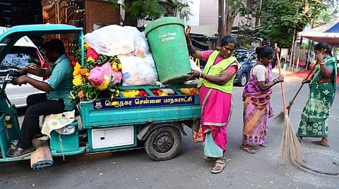 தனி வீடுகளில் குப்பையை தரம் பிடித்து அளிக்காவிடில் ரூ.100  அபராதம்: சென்னை மாநகராட்சி முடிவு 