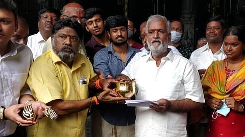 ஆன்மிகப் பெரியவர்களின் ஆவேச குரலுக்கு அரசு எதிர்வினை ஆற்றாது - அறநிலையத் துறை அமைச்சர் சேகர்பாபு உறுதி