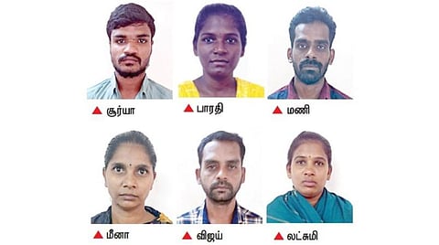 3 மாநிலங்களில் பல்வேறு திருட்டு வழக்குகளில் தேடப்பட்டு வந்த தெலங்கானாவைச் சேர்ந்த 3 தம்பதி ஈரோட்டில் கைது: 40 பவுன் நகை, ரூ.75 ஆயிரம் ரொக்கம் பறிமுதல்