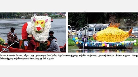 கொடைக்கானல் கோடை விழாவில் ஏரியில் படகு அலங்கார போட்டி: சாரல் மழையில் நனைந்தபடி கண்டு ரசித்த சுற்றுலா பயணிகள்