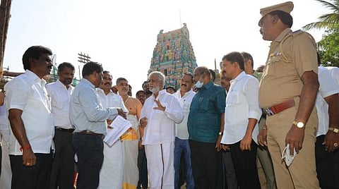 திருப்பதி கோயிலுக்கு நிகராக திருச்செந்தூரில் வசதிகள் ஏற்படுத்தப்படும்: அமைச்சர் சேகர்பாபு