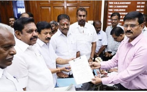 மாநிலங்களவை உறுப்பினர் தேர்தல் வேட்புமனு தாக்கல் நிறைவடைந்தது: 6 இடங்களுக்கு 13 பேர் மனு தாக்கல்; இன்று பரிசீலனை