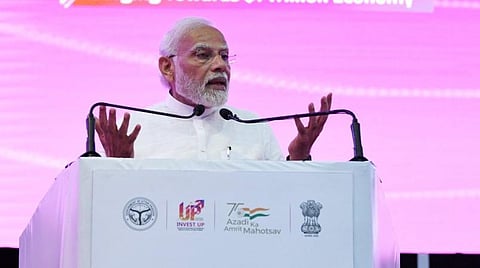 “உ.பி. வளர்ச்சிப் பாதையில் செல்வதை யாராலும் தடுக்க முடியாது” - பிரதமர் மோடி