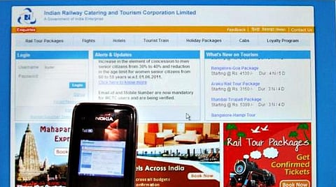 ஐஆர்சிடிசி தளத்தில் பயணச்சீட்டு முன்பதிவுக்கான வரம்பை உயர்த்தியது ரயில்வே