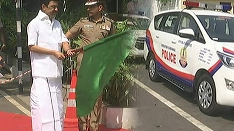 சென்னை காவல் ஆணையரகத்திற்கு புதிய 93 ரோந்து வாகனங்கள்: முதல்வர் தொடங்கி வைத்தார்