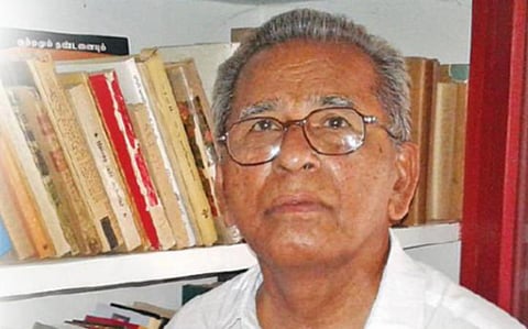 நாமக்கல்லைச் சேர்ந்த மூத்த எழுத்தாளர் சின்னப்ப பாரதி மறைவு