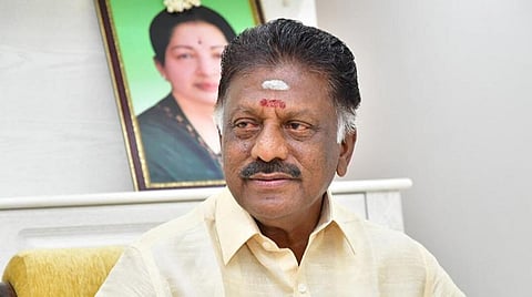 ஓ.பன்னீர்செல்வம் | கோப்புப் படம்