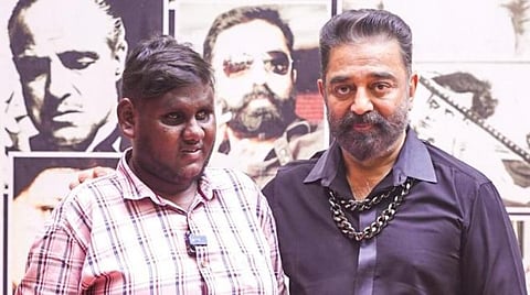 'ரஹ்மான் இசைப்பள்ளியில் சேர்க்க உறுதி' - இசைக்கலைஞர் திருமூர்த்தியை நெகிழவைத்த கமல்ஹாசன்