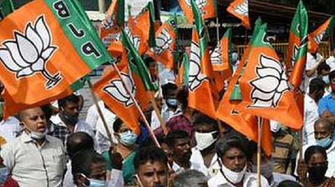 சூர்யா சிவா கைதைக் கண்டித்து திமுக அலுவலகத்தை முற்றுகையிட முயன்ற பாஜகவினர் கைது